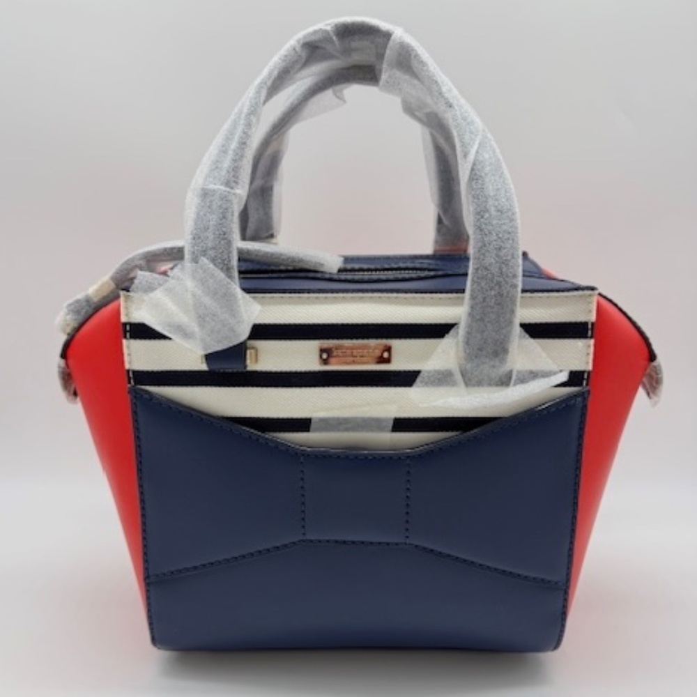 Kate Spade New York 2 Park Avenue Small Beau Handbag~Classic~Nautical~Fabulous